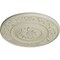 Ekena Millwork Milan Ceiling Medallion, Hand-Painted Clear Yellow, 47 5/8"OD x 2 3/4"P CM47MICYF - alternate 3